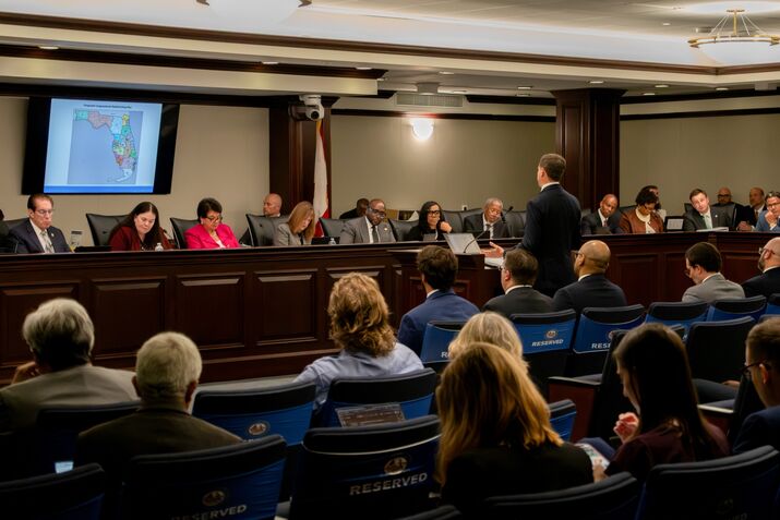 DeSantis Unveils Florida Map Plan Endangering Four Democrats
