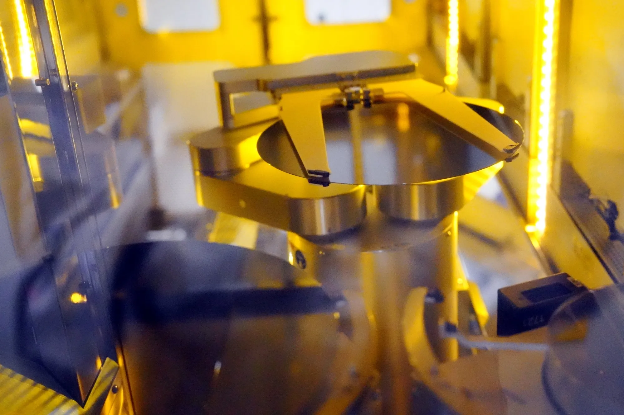 A wafer sorter at semiconductor manufacturing facility.&nbsp;The announcement represents by far the largest funding opportunity to come out of an $11 billion Chips Act R&amp;D fund.&nbsp;
