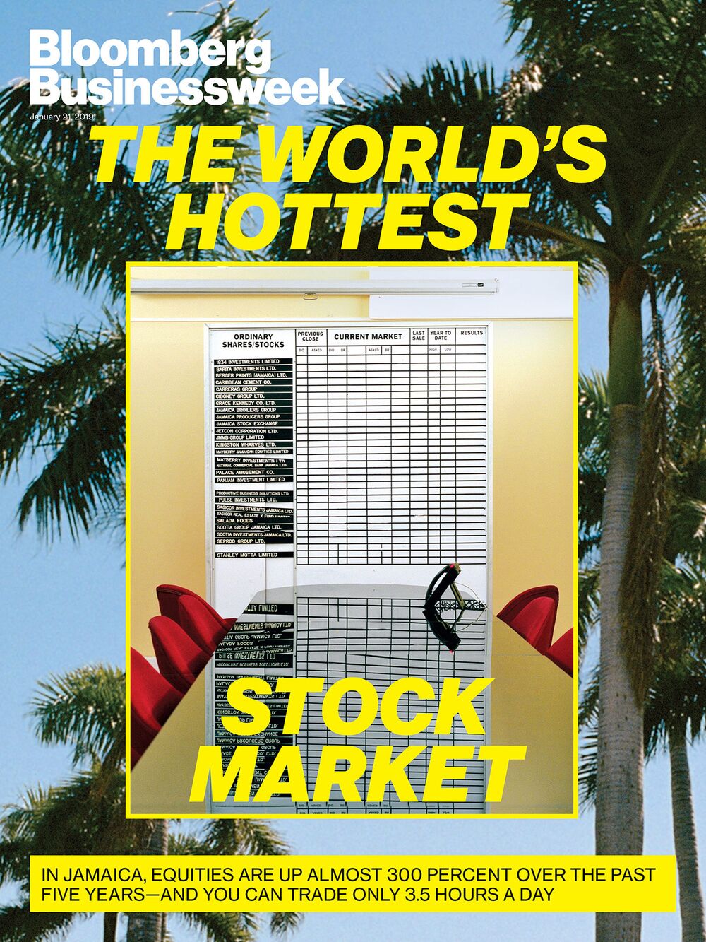 The Jamaican Stock Exchange Is The World S Best Performing Market Bloomberg