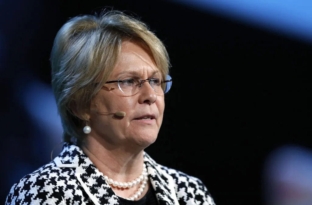Vicki Hollub, president and chief executive officer of Occidental Petroleum Corp.