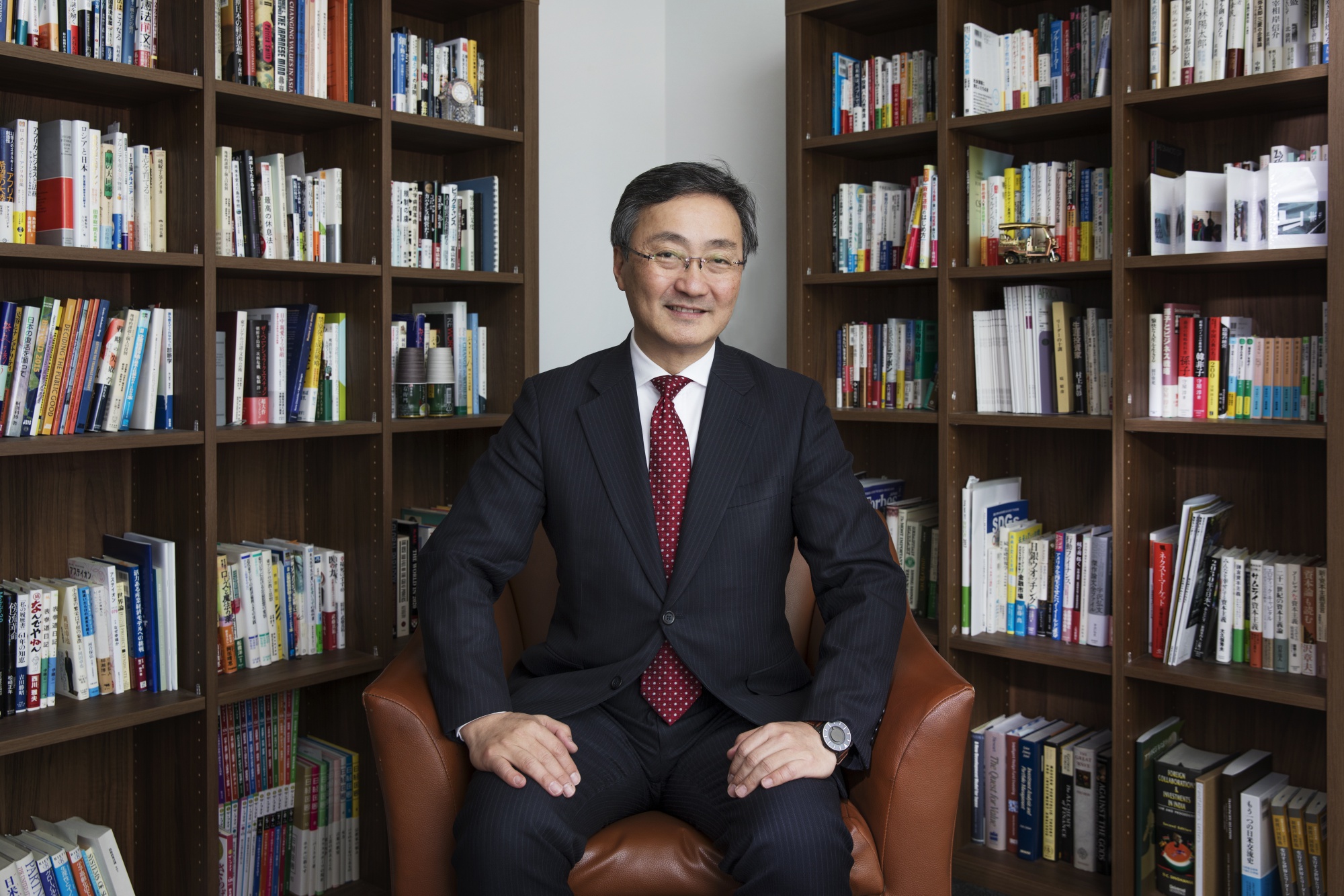 Commons Asset Management Inc. Chairman Ken Shibusawa Portrait