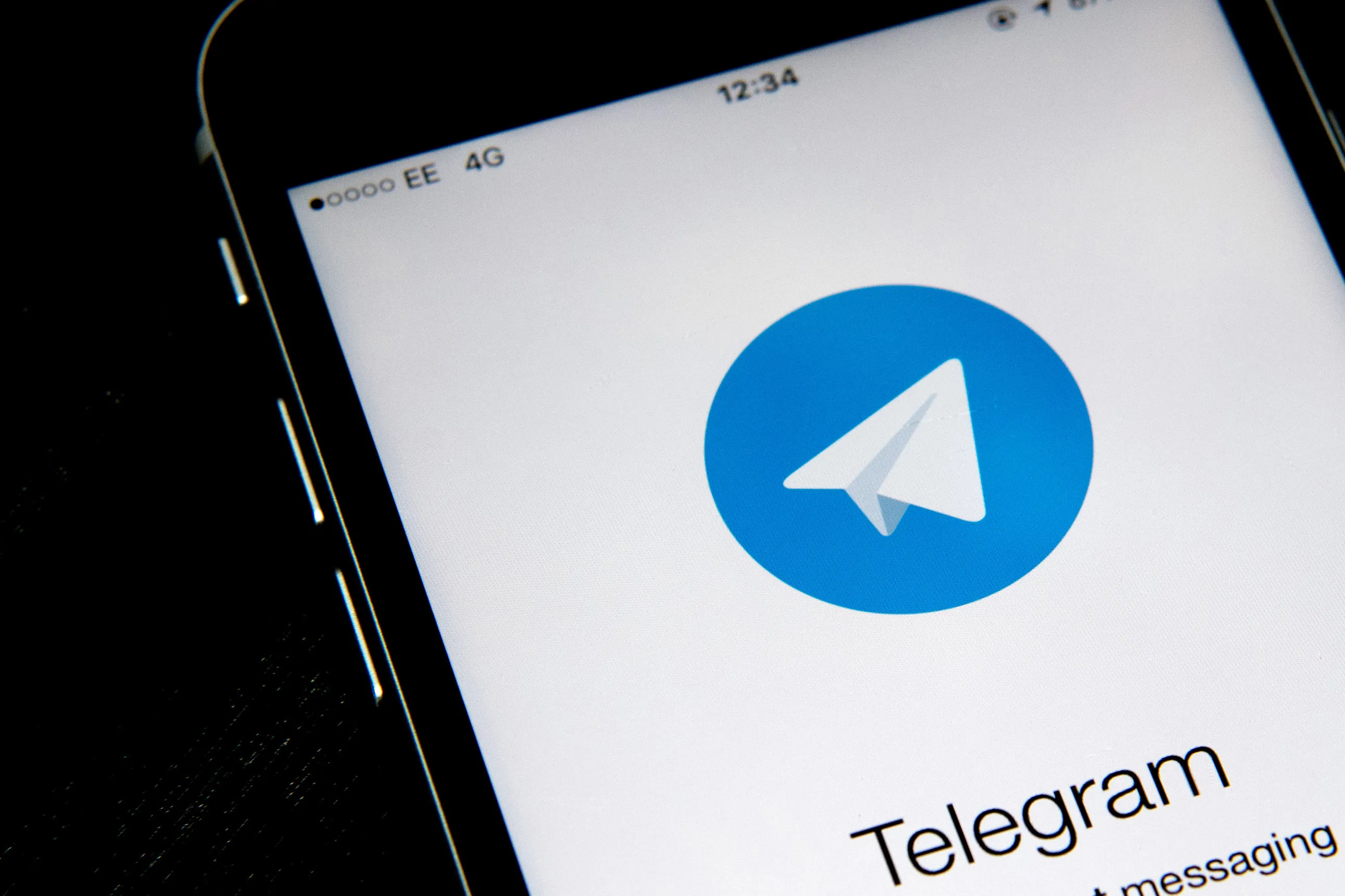 LONDON, ENGLAND - MAY 25:  A close-up view of the Telegram messaging app is seen on a smart phone on May 25, 2017 in London, England. Telegram, an encrypted messaging app, has been used as a secure communications tool by Islamic State. (Photo by Carl Court/Getty Images)