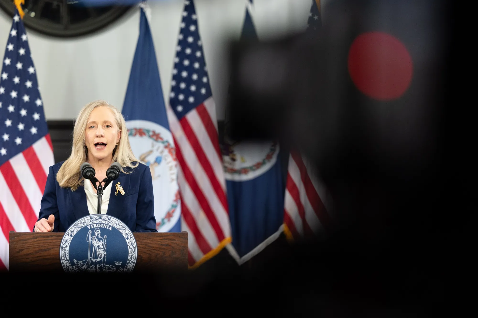 Spanberger wasn’t the only Democrat speaking up.