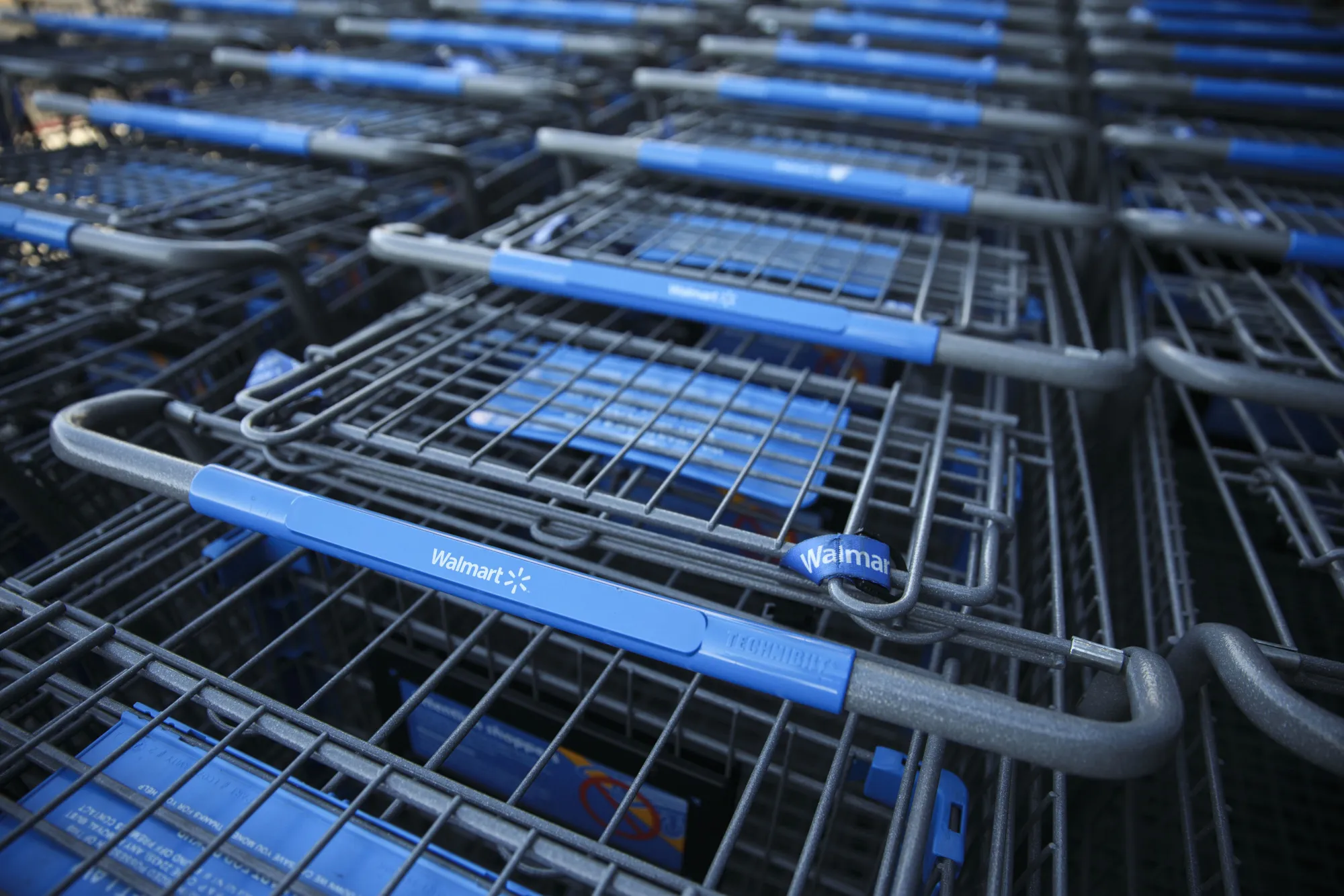 Operations Inside A Wal-Mart Stores Inc. Location Ahead Of Black Friday