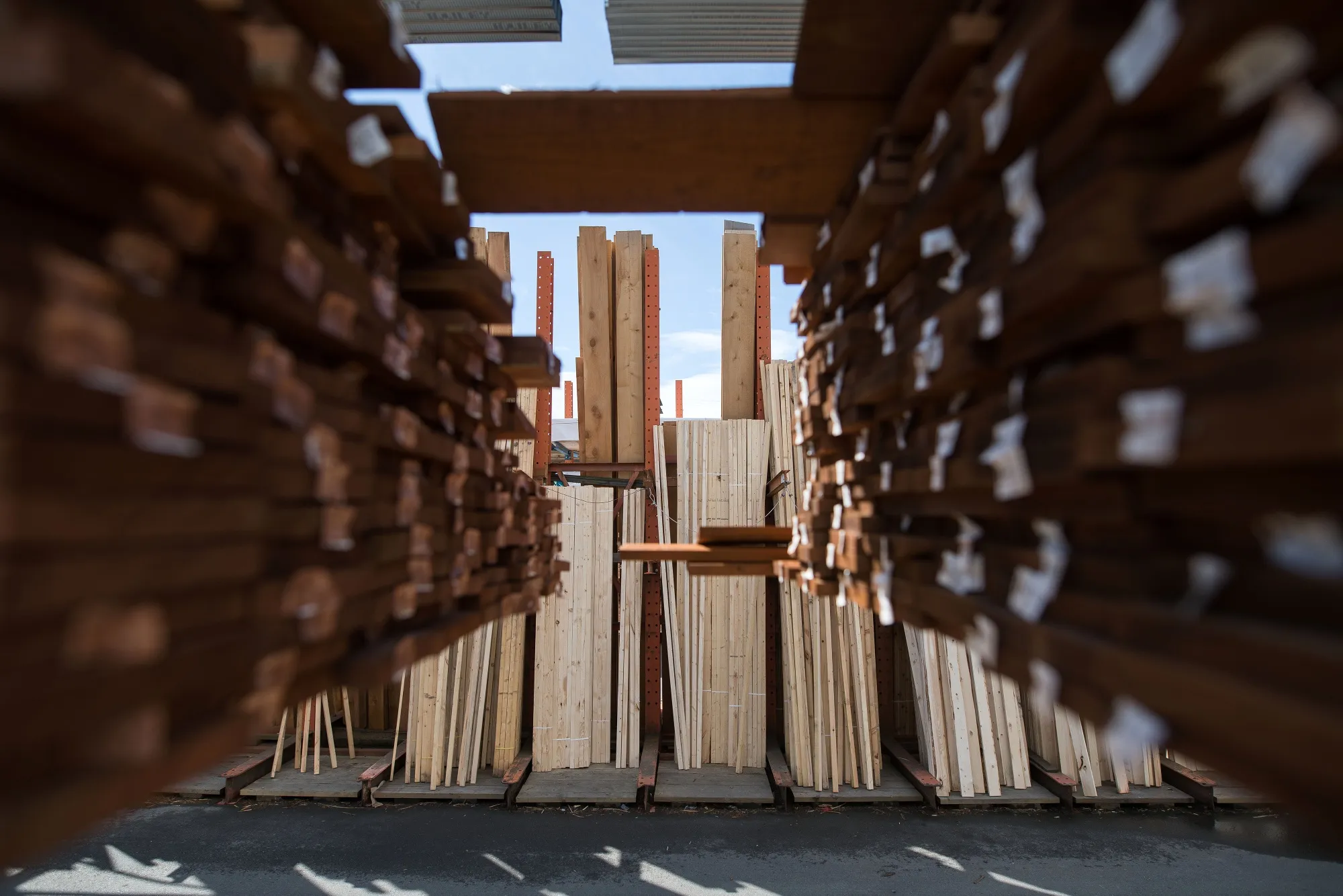 Operations At A Lumber Supplier As North American Demand Holds Strong