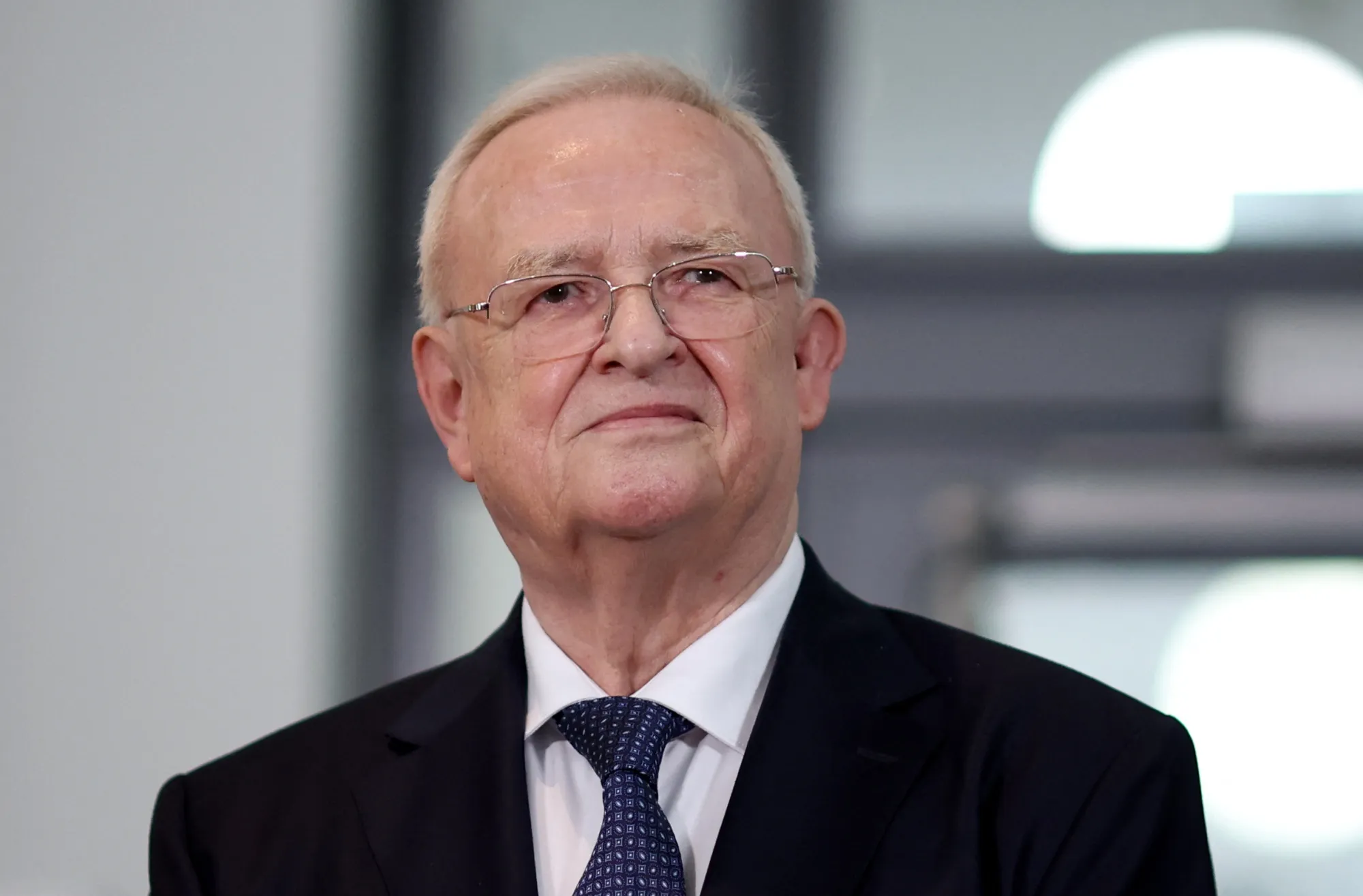 Martin Winterkorn arrives at court in Braunschweig, Germany, on Sept. 3.