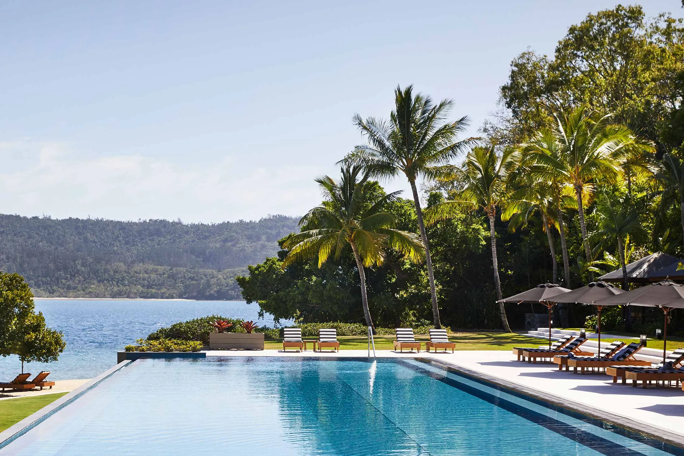 Qualia Pebble Beach pool.
