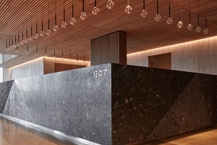 EQT AB branding. 