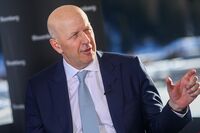 Goldman CEO’s Year of Empty Offices, Island Getaways and Strife