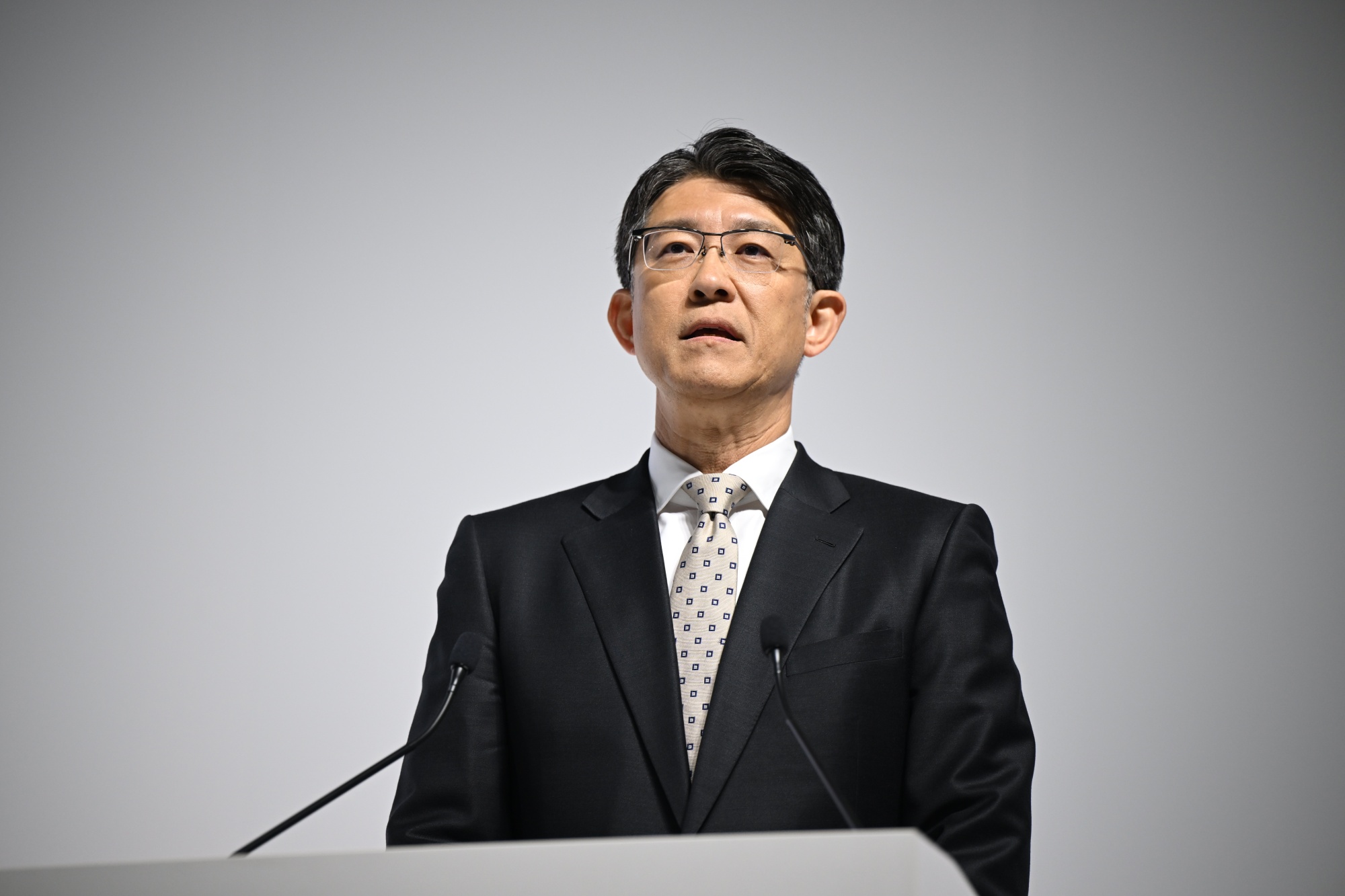 Toyota Motor CEO Koji Sato Presents Earnings