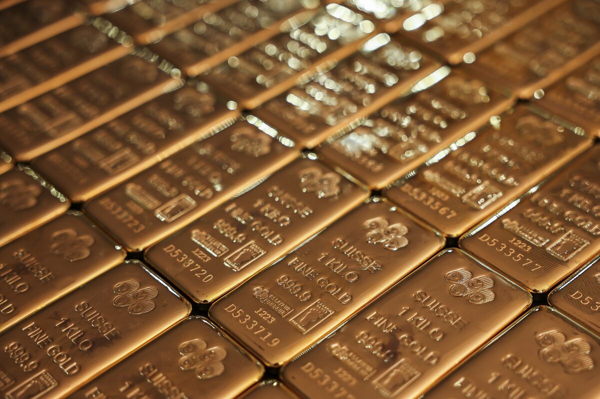 Gold Holds Near Record as Dollar Sinks Before Fed Rate Decision