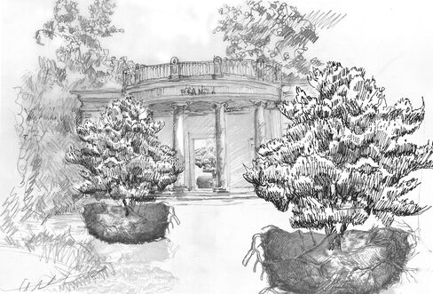 Céleste Boursier-Mougenot, sketch for transHumUs/projet rêvolutions for the French Pavilion.