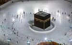 Worshippers&nbsp;circumambulate the Kaaba in the Grand Mosque complex in&nbsp;Mecca, on Oct. 4.