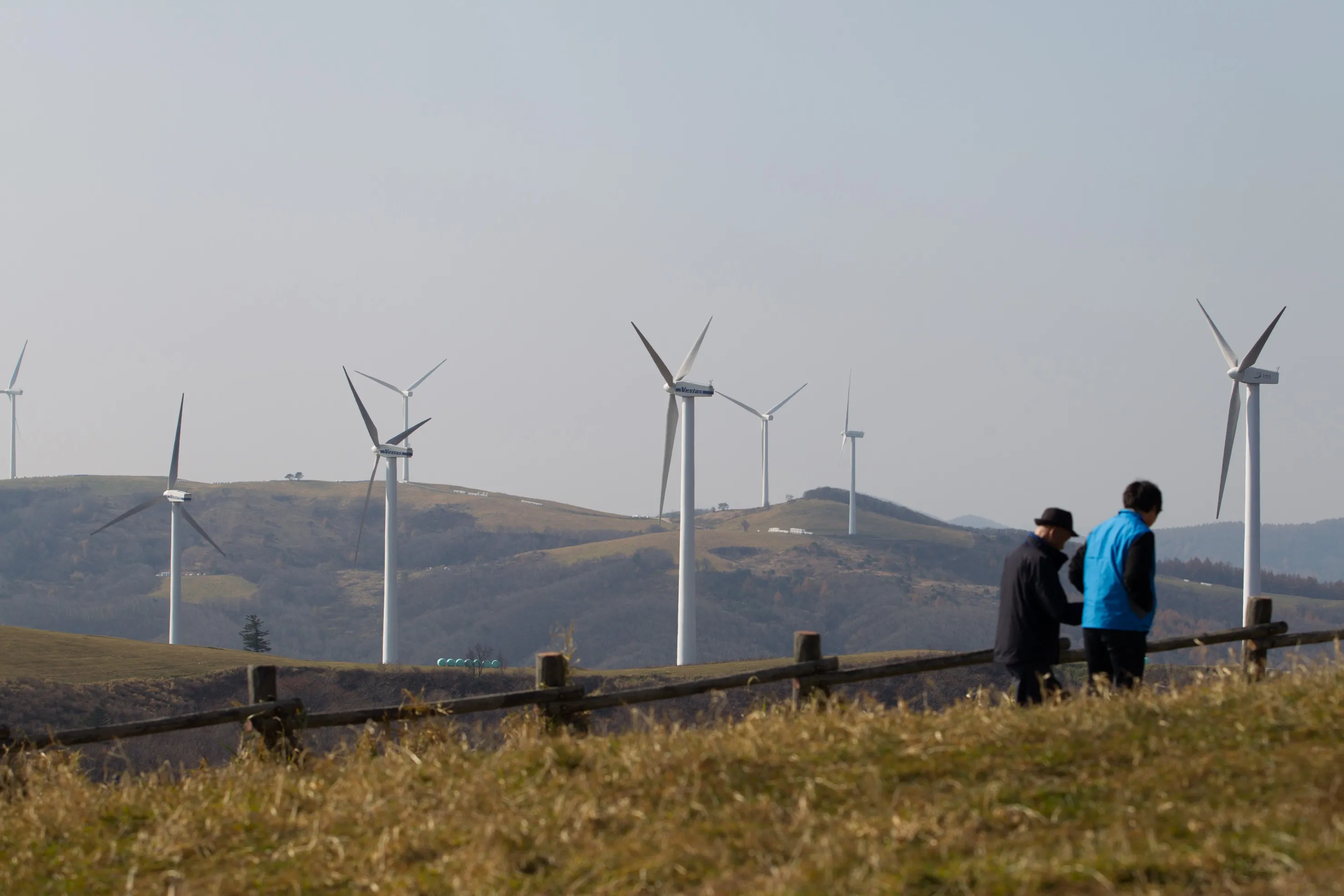 Views Of Daegwanryeong Samyang Ranch Wind Farm As The Energy Shortage Continues