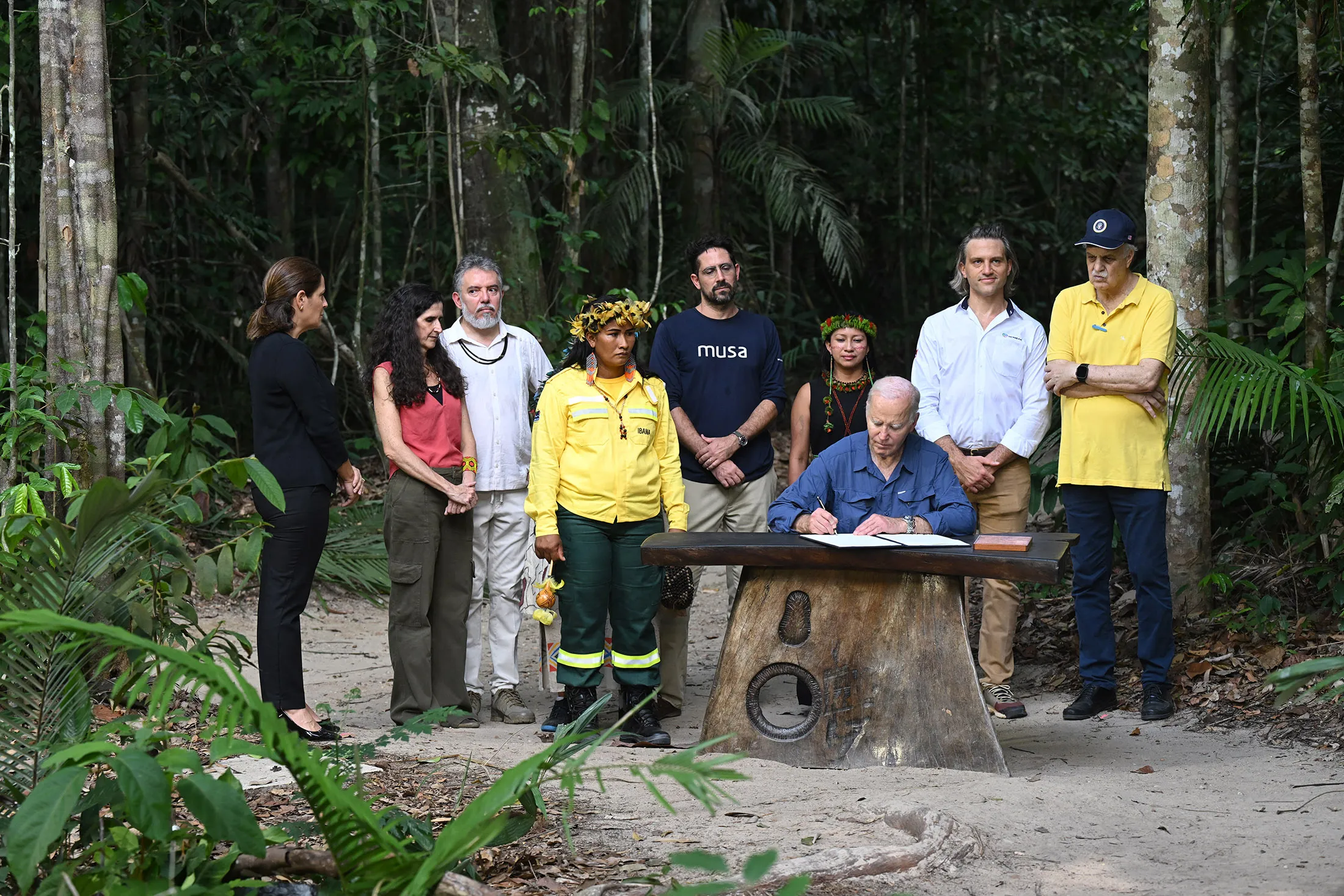 Joe Biden Becomes First Sitting US President to Visit the Amazon - Bloomberg