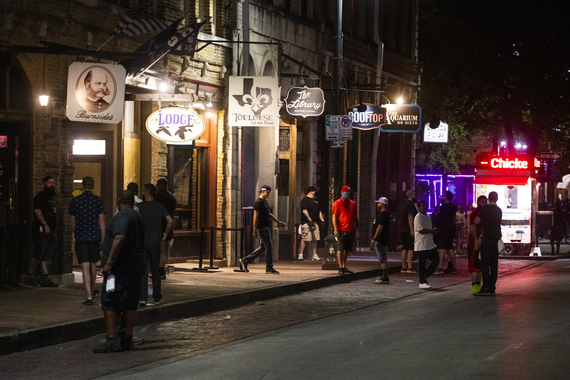 Bars And Restaurants Reopen As Governor Greg Abbott Tries To Revive Texas Economy Battered By Pandemic