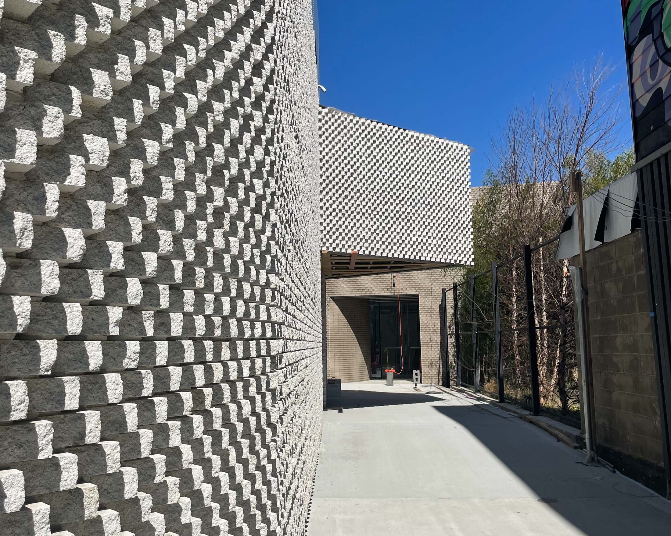 The exterior of the Amant Foundation, which will open in Brooklyn, N.Y., in June.