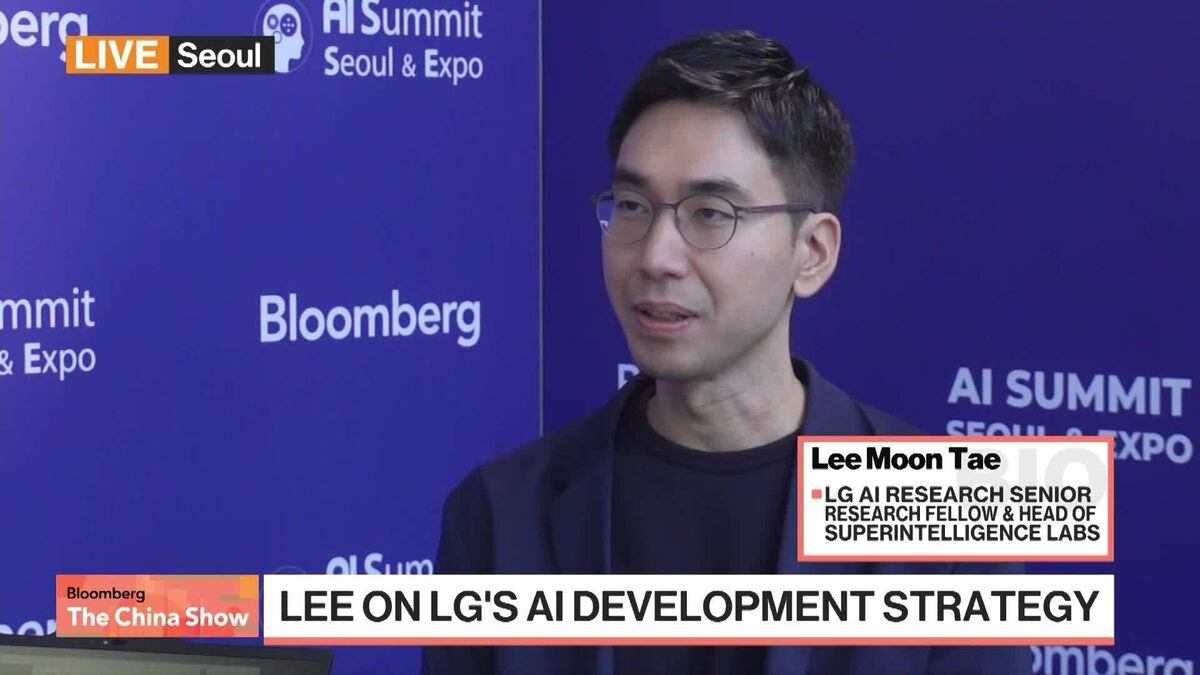 ⚫️ BLOOMBERG: Strategia e Sviluppo dell'IA in Corea: Intervista a Lee Moon Tae di LG AI Research durante l'AI Seoul Summit