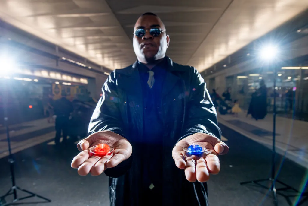 Take the red pill, China.