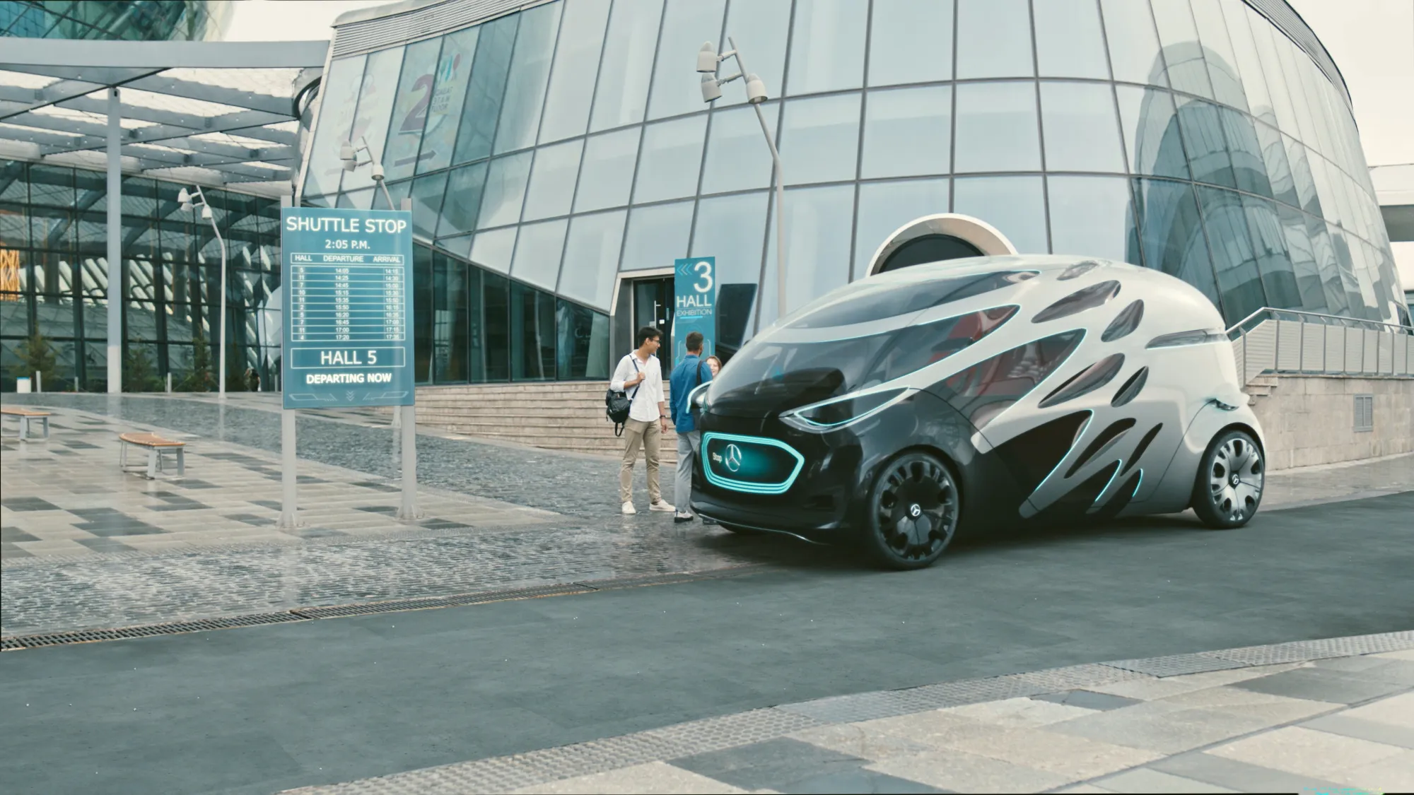 Daimler Self-Driving Van
