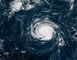 Hurricane Florence moves toward the U.S. east coast.