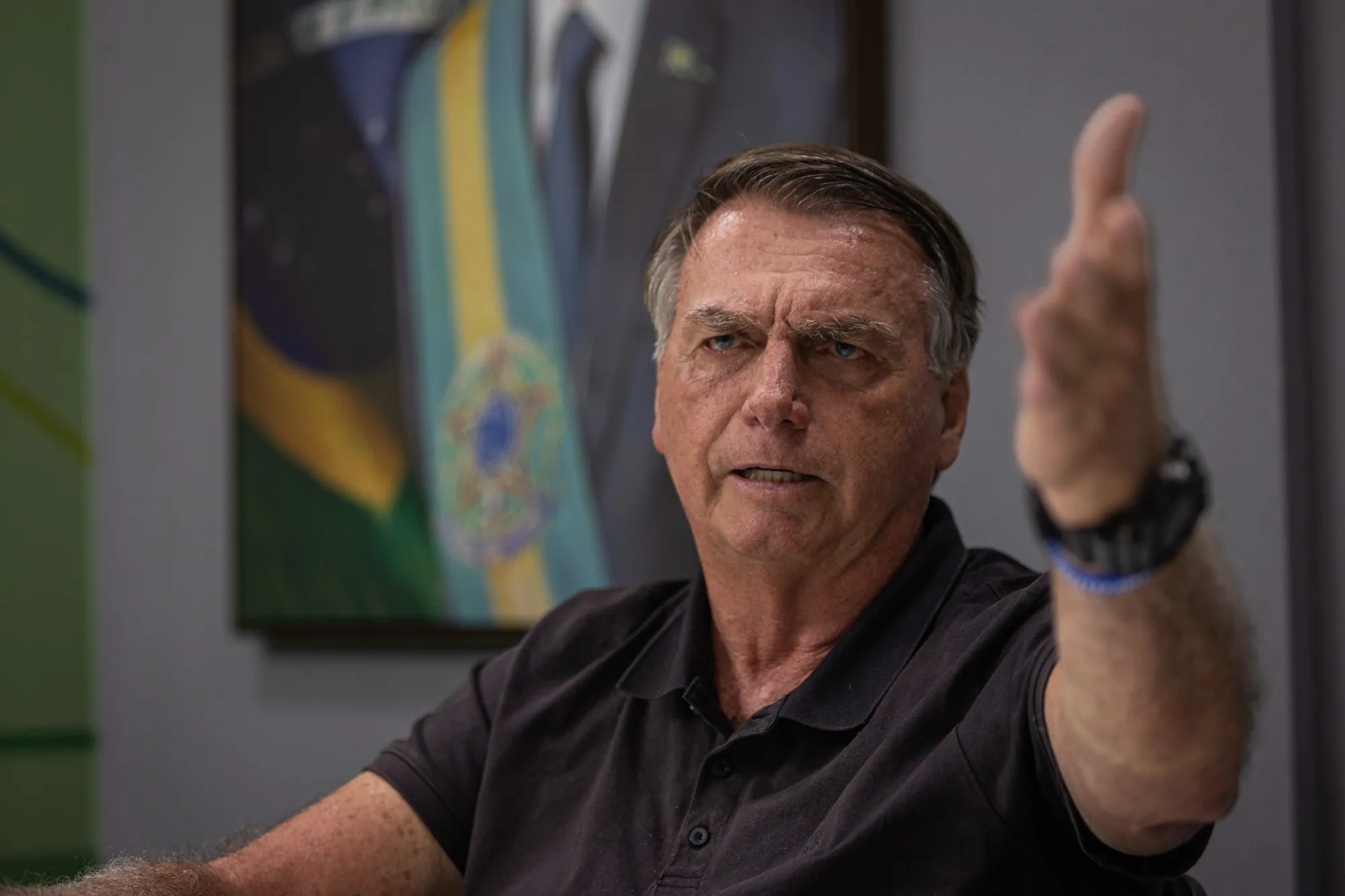 Brazil's former president&nbsp;Jair Bolsonaro