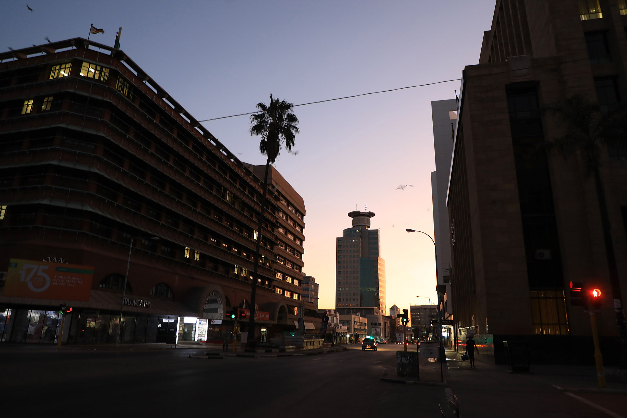 The Central Business District in Harare