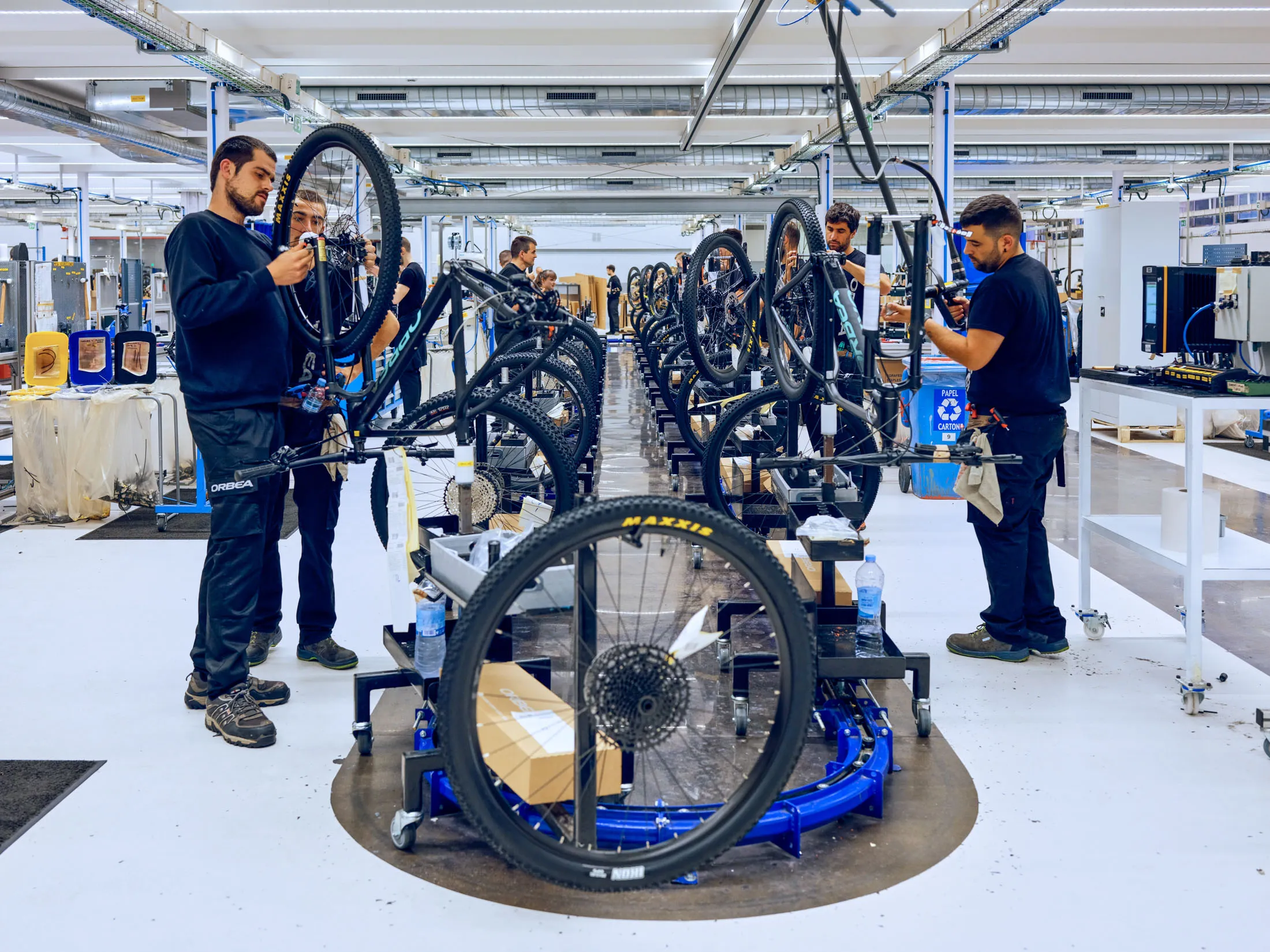 Orbea, which manufactures and sells bicycles, is one of nearly 100 worker-owned cooperatives in the Mondragon Corporation network.