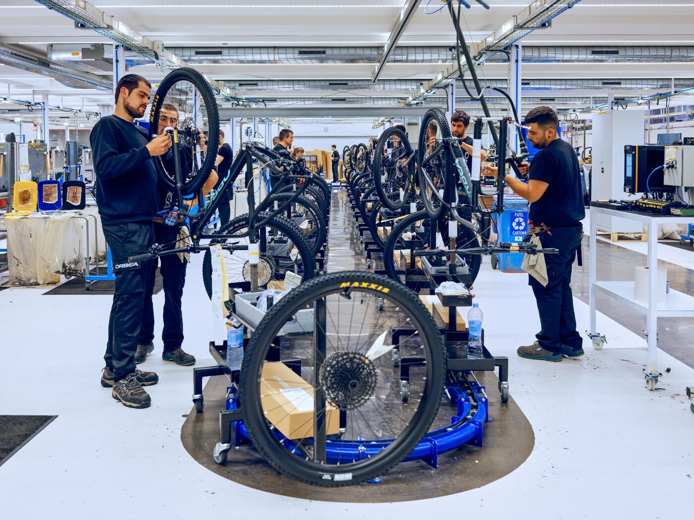 Orbea, which manufactures and sells bicycles, is one of nearly 100 worker-owned cooperatives in the Mondragon Corporation network.