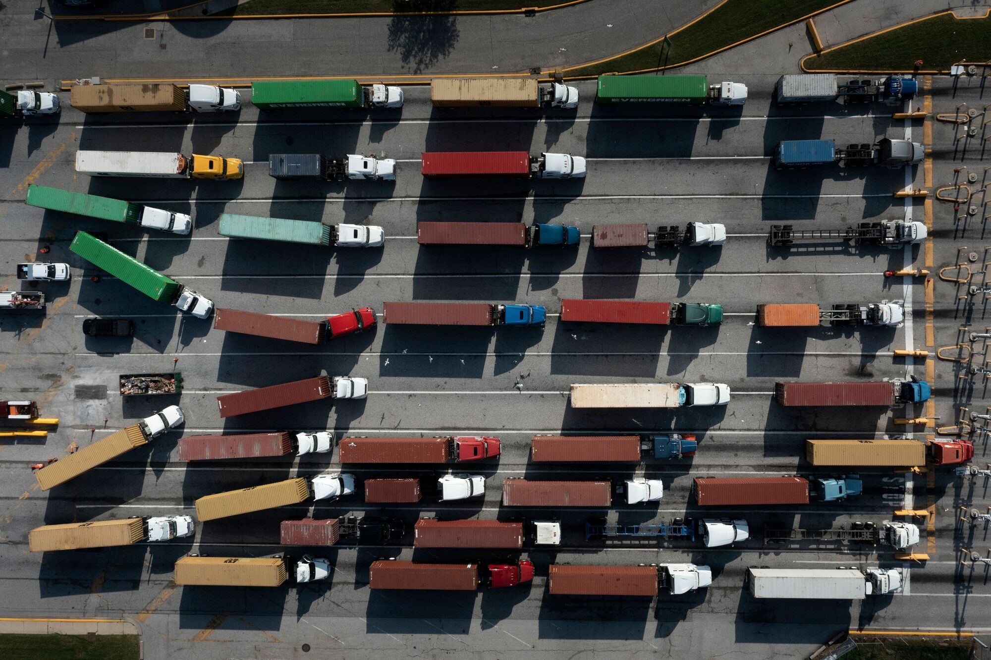 Supply Chain Latest Worst of the Trucking Slowdown May Be Over Bloomberg