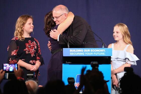 Australia's Morrison Leads Conservatives to Shock Election Win