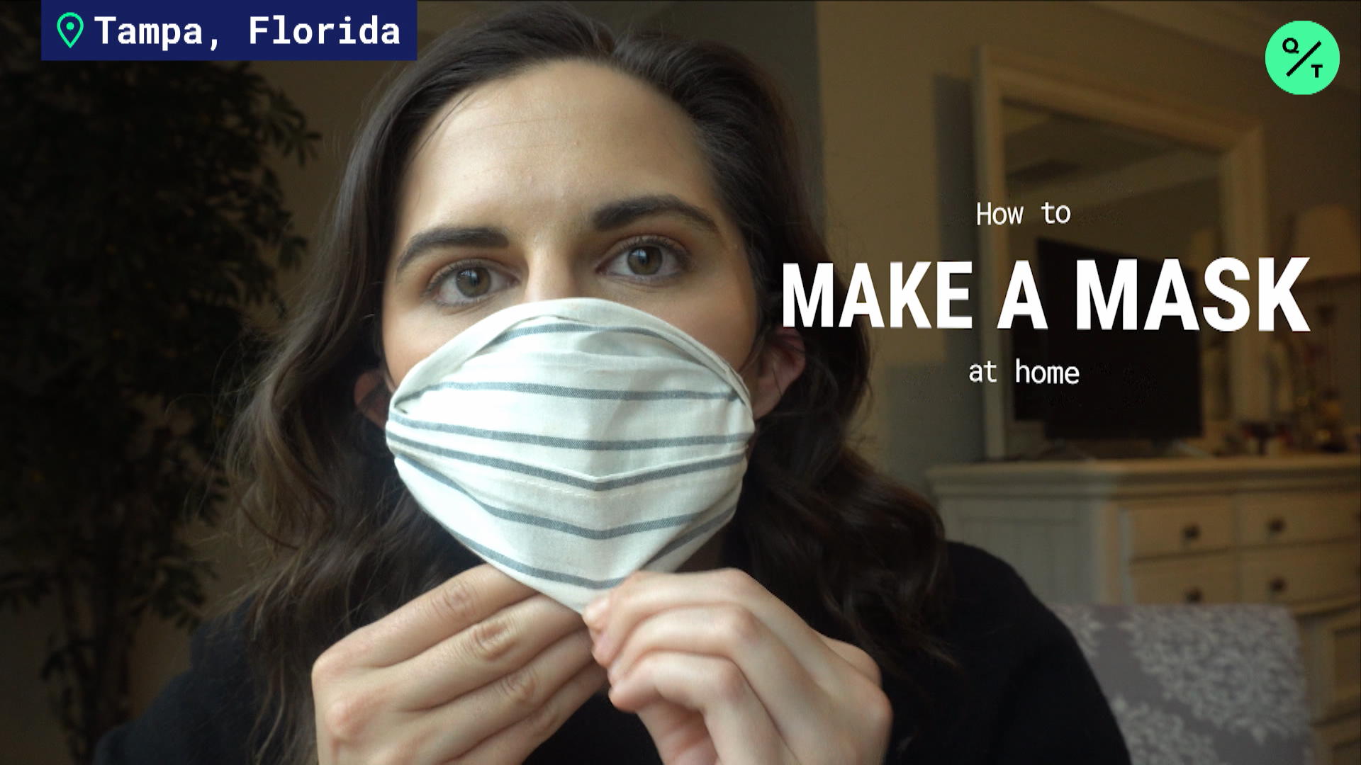 Watch How to Make a Mask At Home Bloomberg