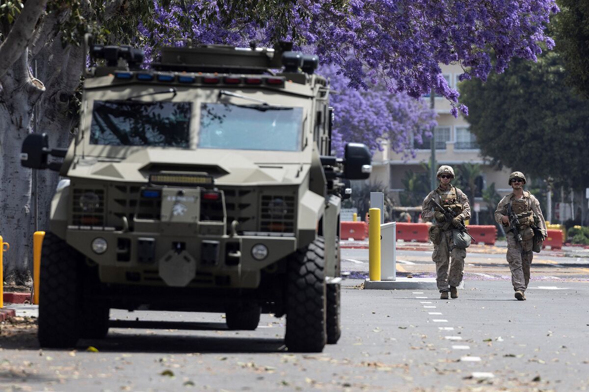 Marines Move Into Los Angeles as Newsom Fights Deployment