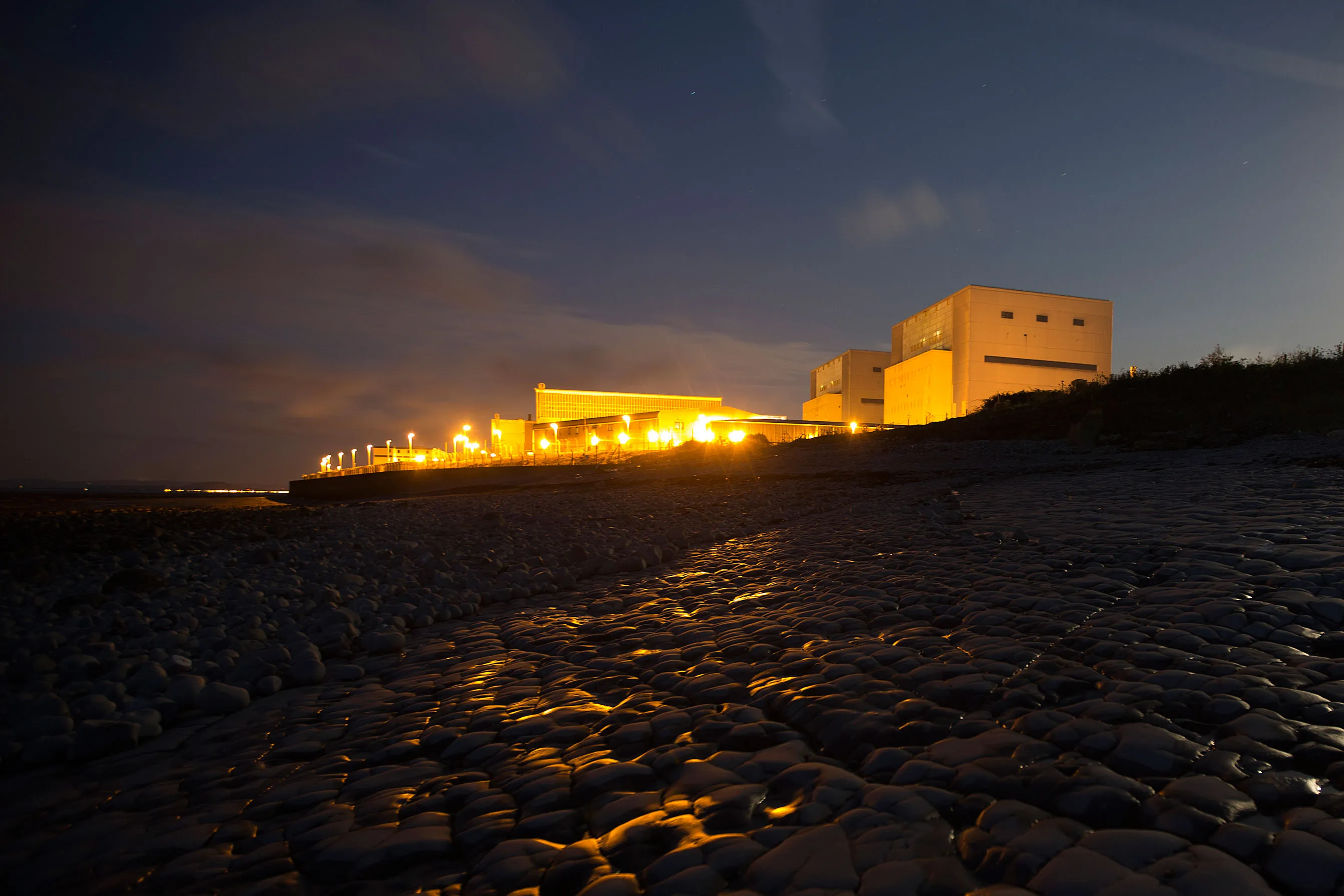 Hinkley Point A nuclear power station near Bridgwater, U.K.
