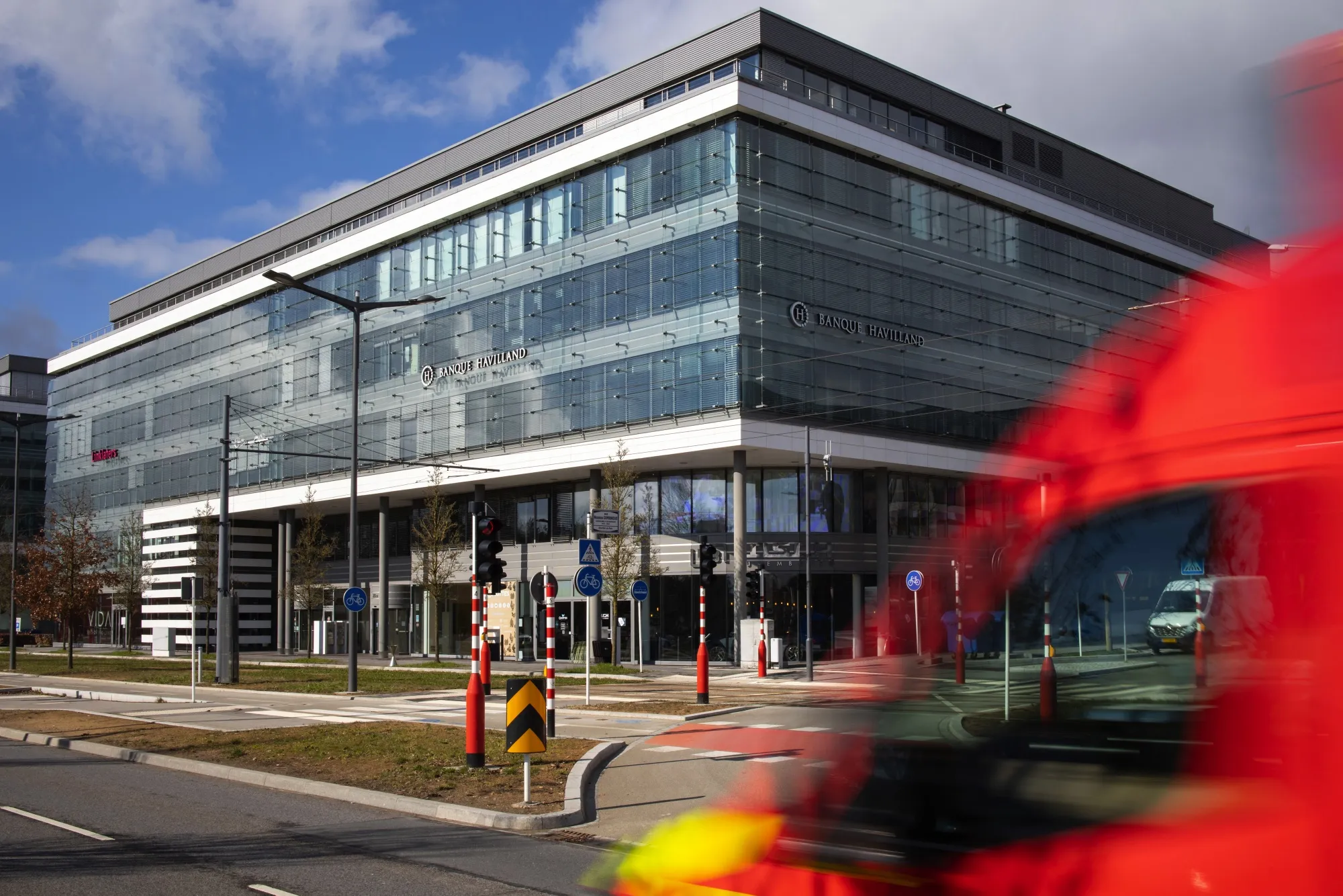 The Banque Havilland headquarters in Luxembourg.