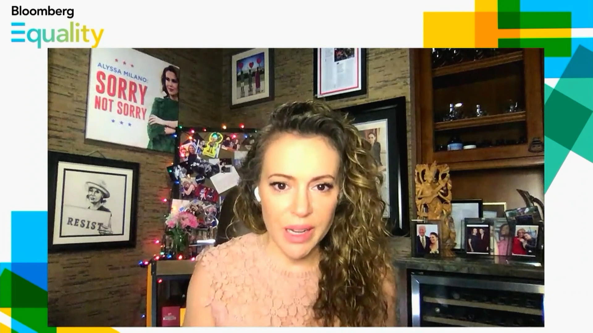 Alyssa Milano On Mental Health Bloomberg