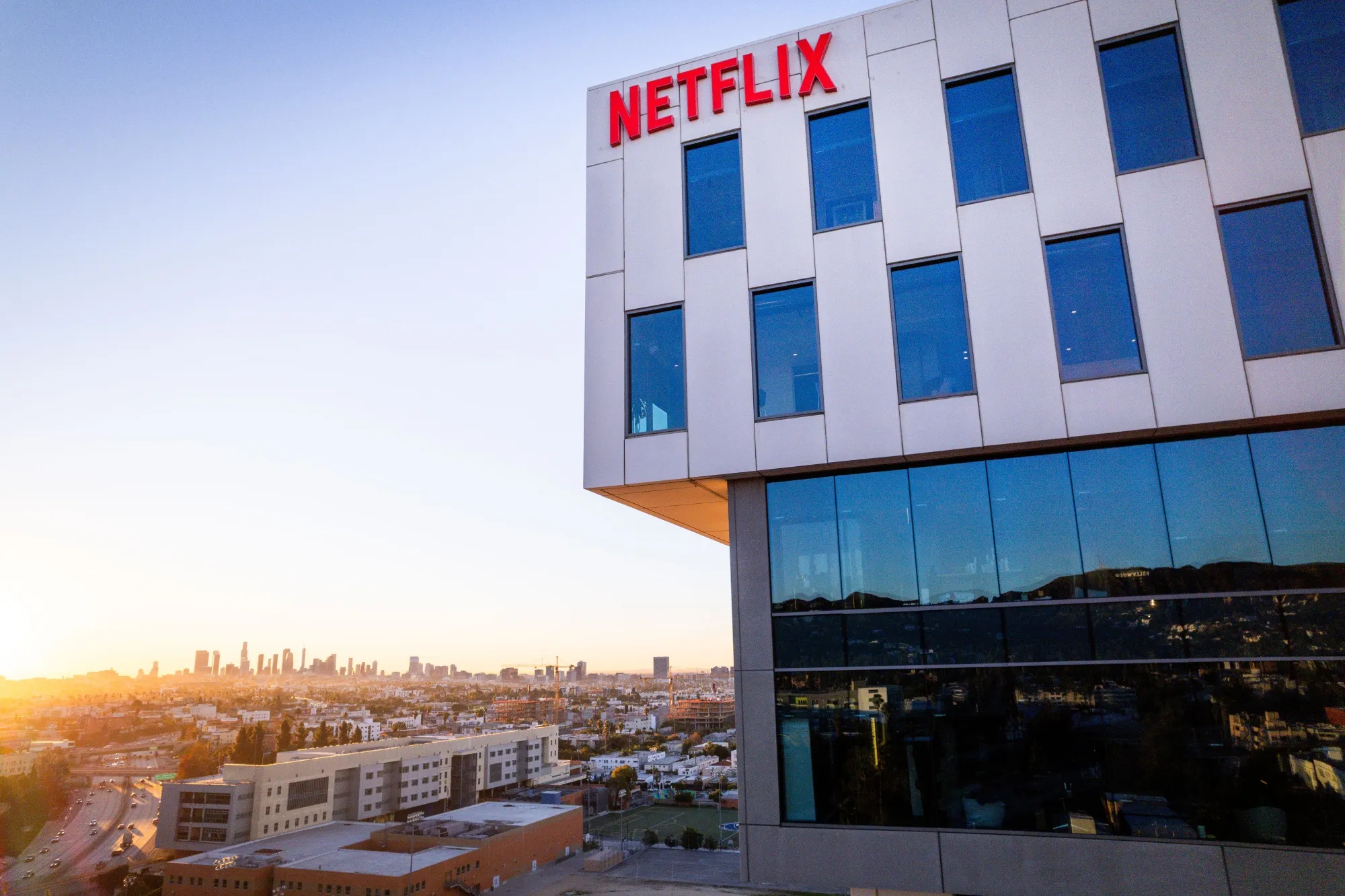 Netflix headquarters in Los Angeles.