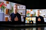 Mark Zuckerberg speaks during the virtual Facebook Connect event, where the company announced its rebranding as Meta, on&nbsp;Oct. 28.