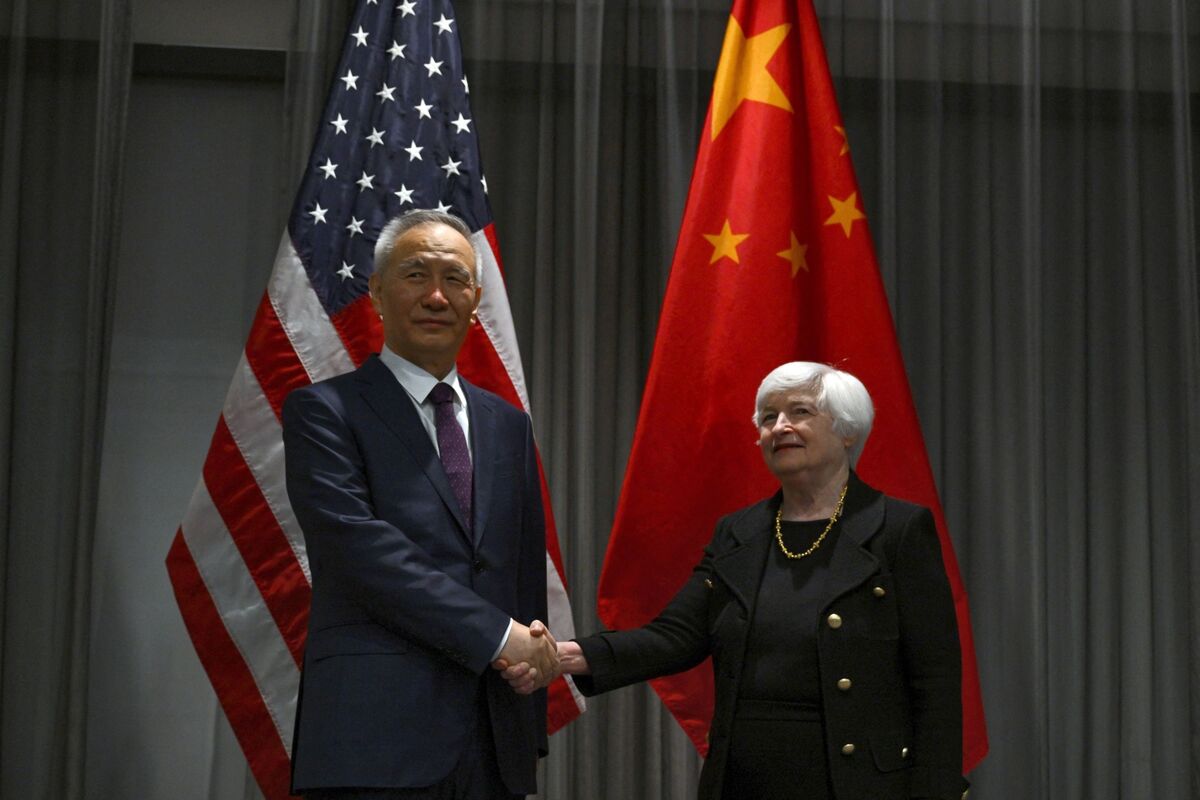Yellen, Liu Avoid Airing Complaints as US-China Tone Warms - Bloomberg