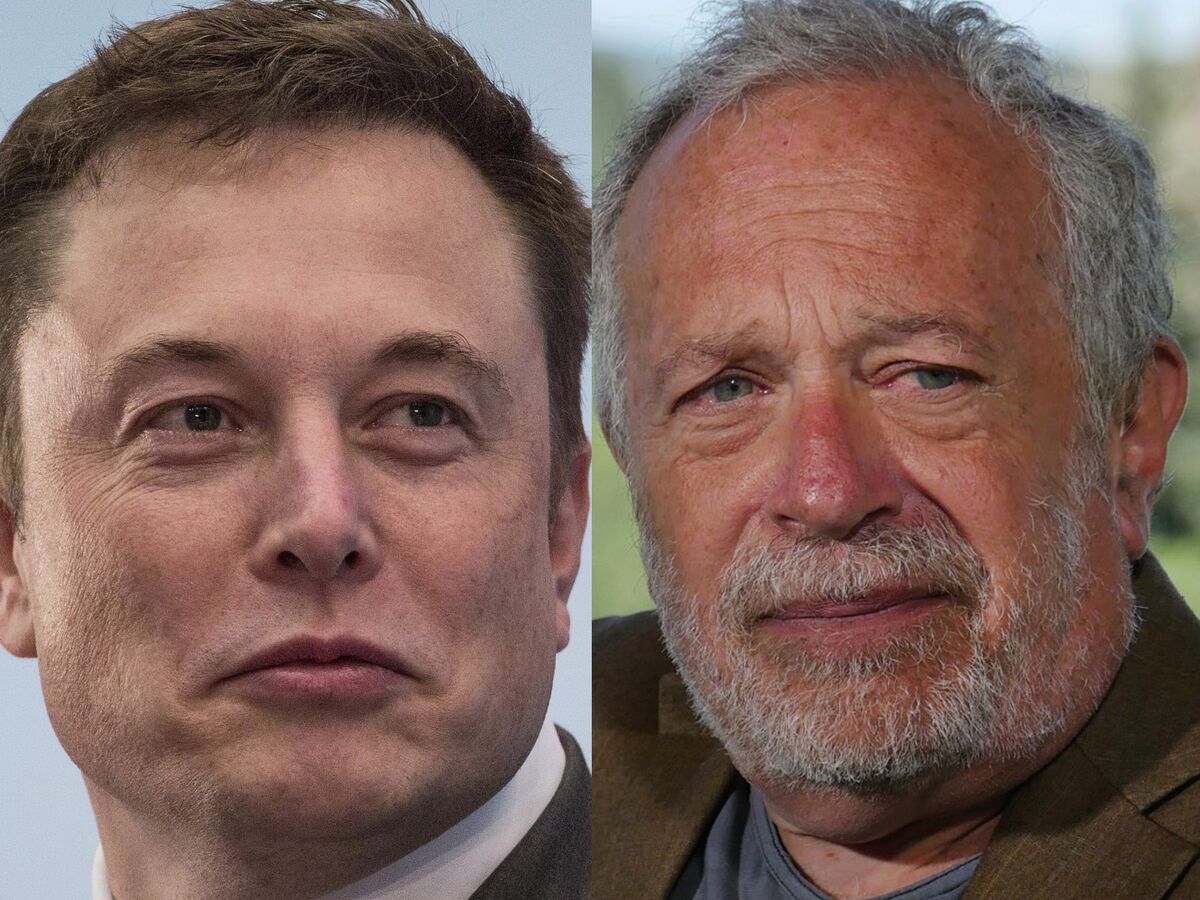 Elon Musk Trades Insults With Robert Reich Over Tesla Pay Cuts - Bloomberg