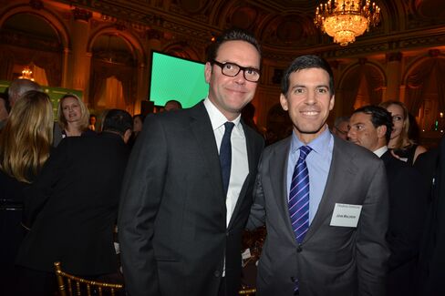 James Murdoch and John Waldron