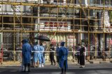Residents line up for a Covid-19 test in Shanghai, in June.&nbsp;