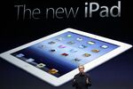 Apple CEO Tim Cook introduces the new iPad, which features a sharper screen and a faster processor