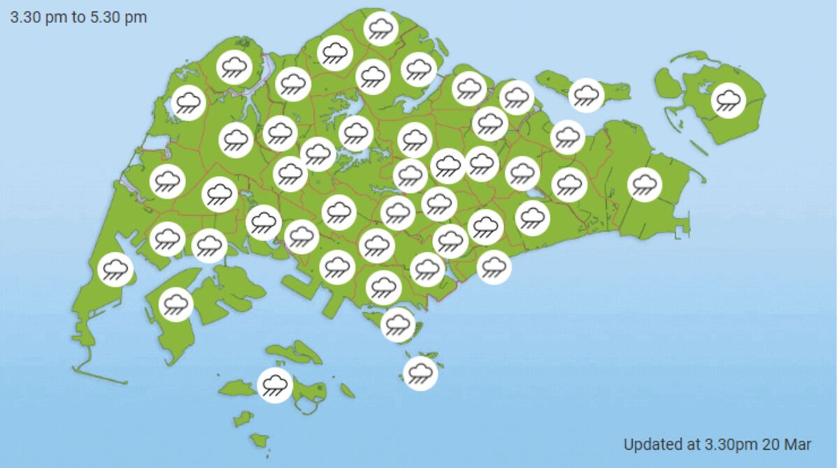 Singapore Weather: Monsoon Surge Brings Rain As City Prepares for Heatwaves  - Bloomberg