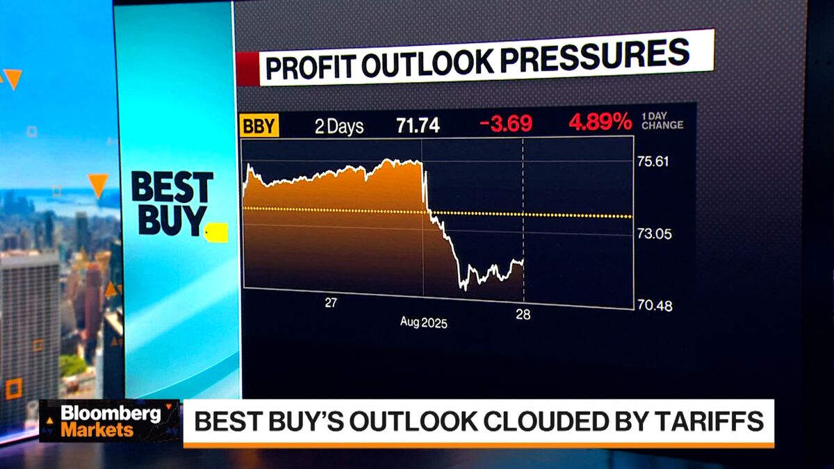 Best Buy's Outlook Clouded by Tariffs