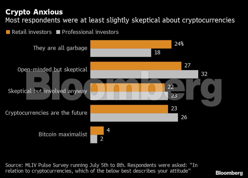Crypto Anxious | Most respondents were at least slightly skeptical about cryptocurrencies