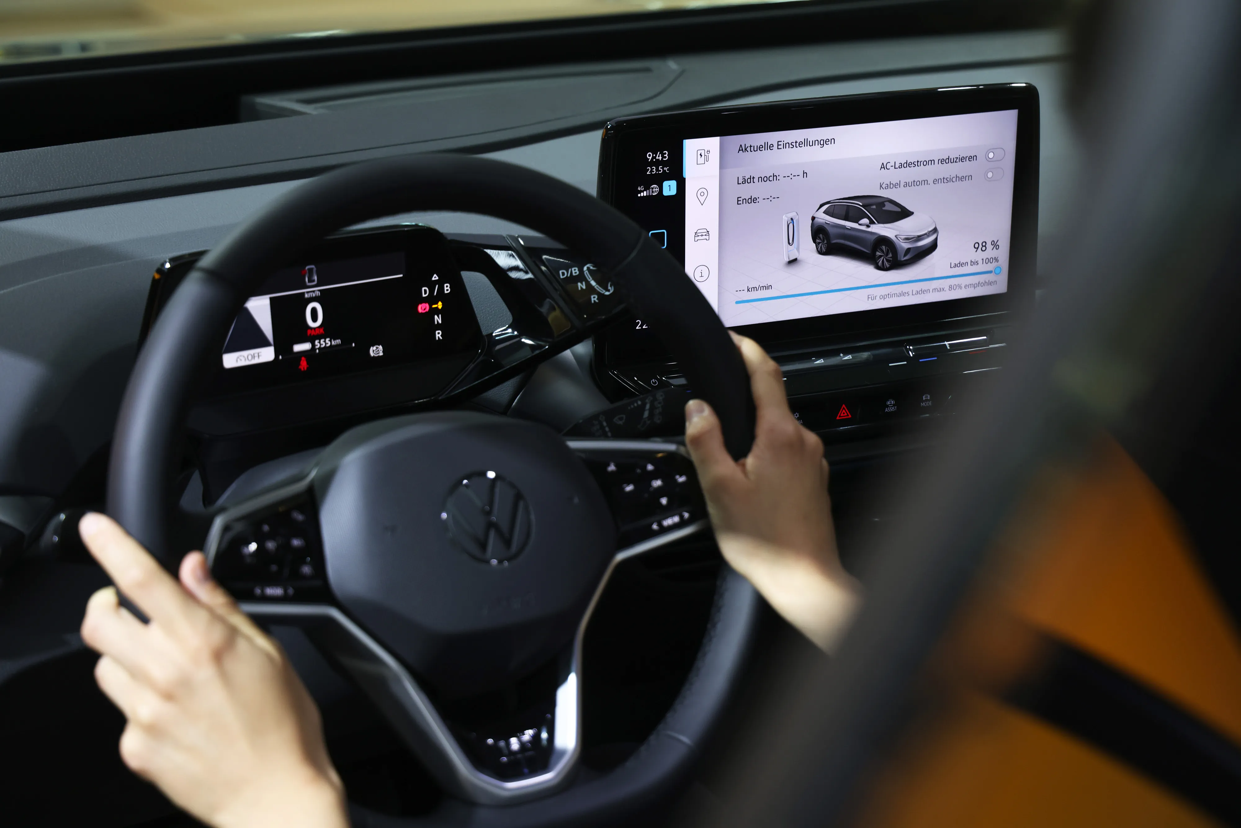 Assembly of Volkswagen's ID.3 Electric Vehicle 