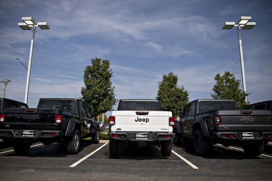 Jeep Dealer’s $50,000 Sticker Shock Captures Auto Sales Stress
