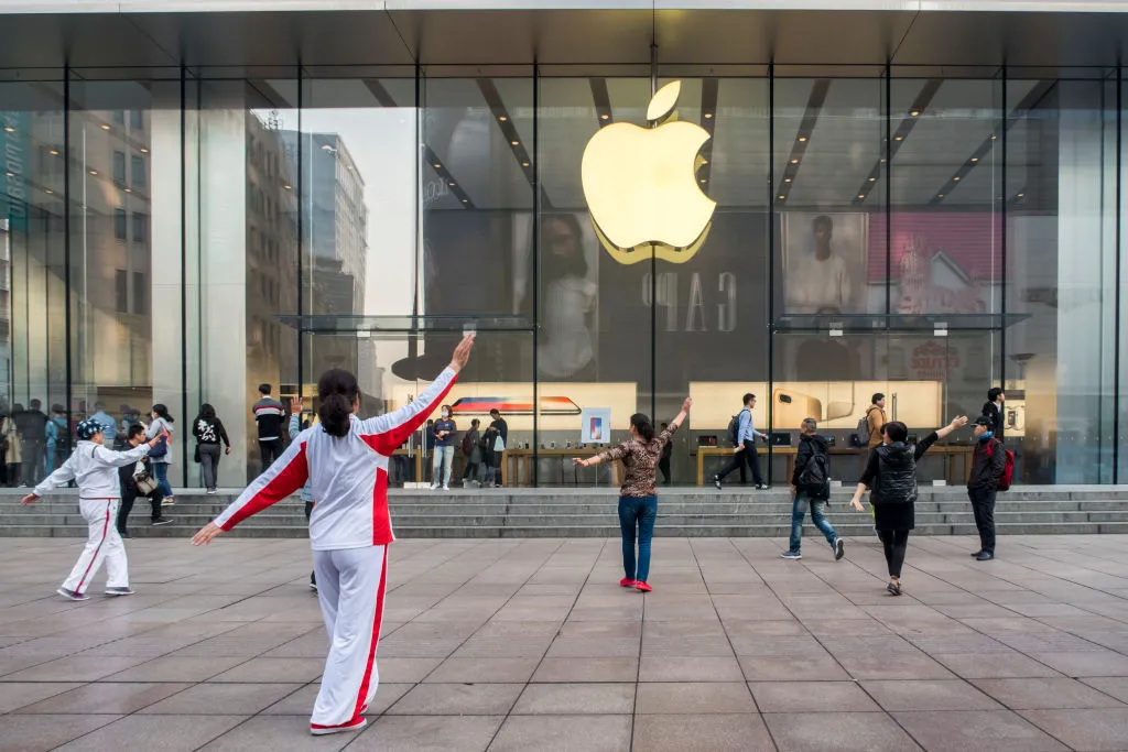 Apple sells more iPhones in China than in the U.S.
