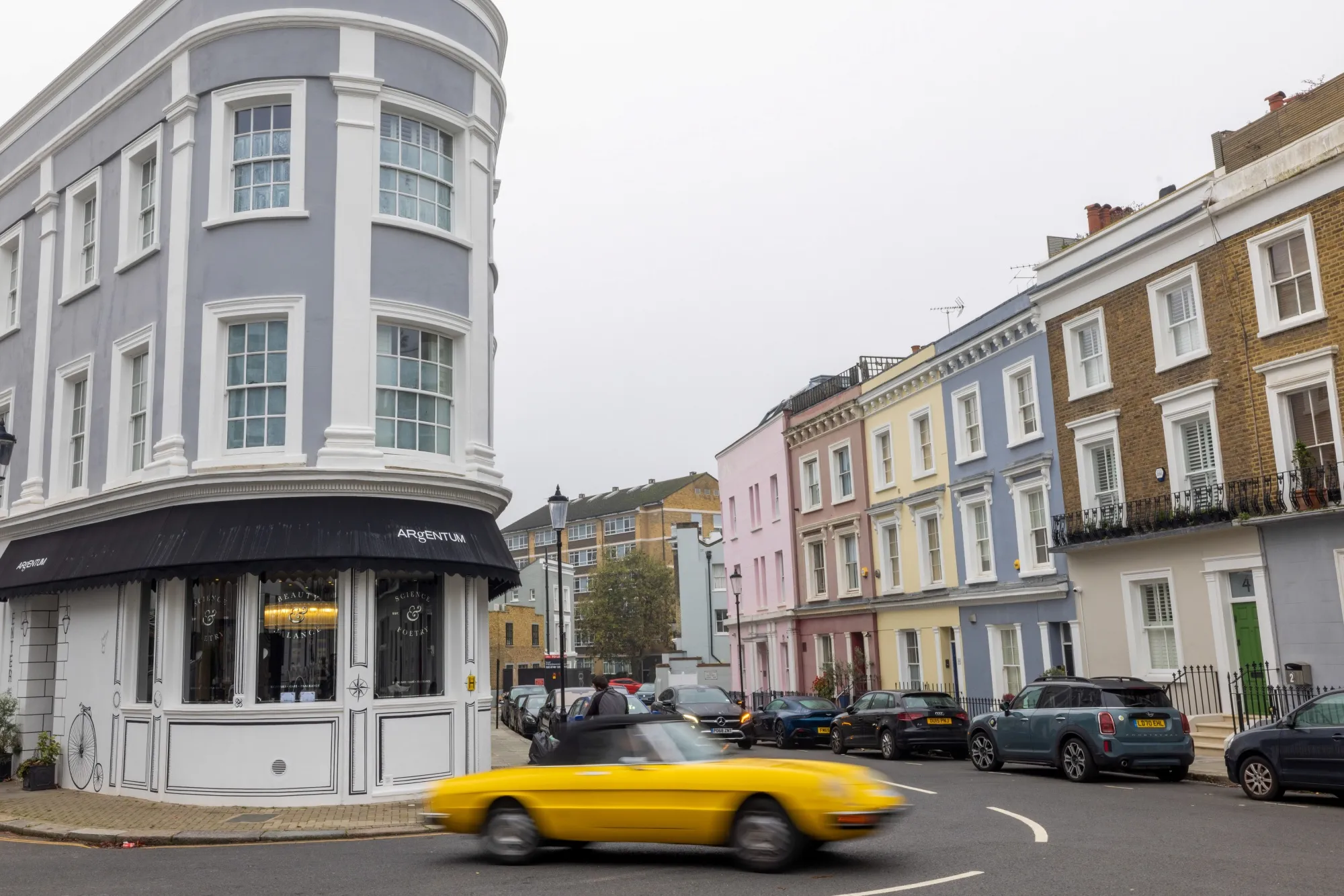 Homes in the Notting Hill district of London, Nov. 14.
